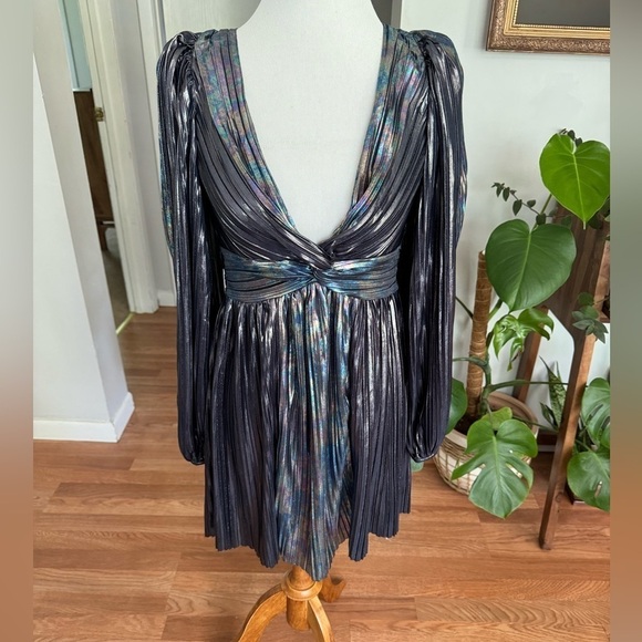 Sabina Musayev Mini Metallic Wendy Dress - Picture 4 of 7